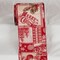 The Ribbon People Red and White "MERRY CHRISTMAS" Print Craft Ribbon 6" x 9 Yards